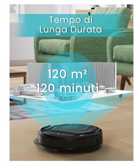 Robot aspirapolvere performante
